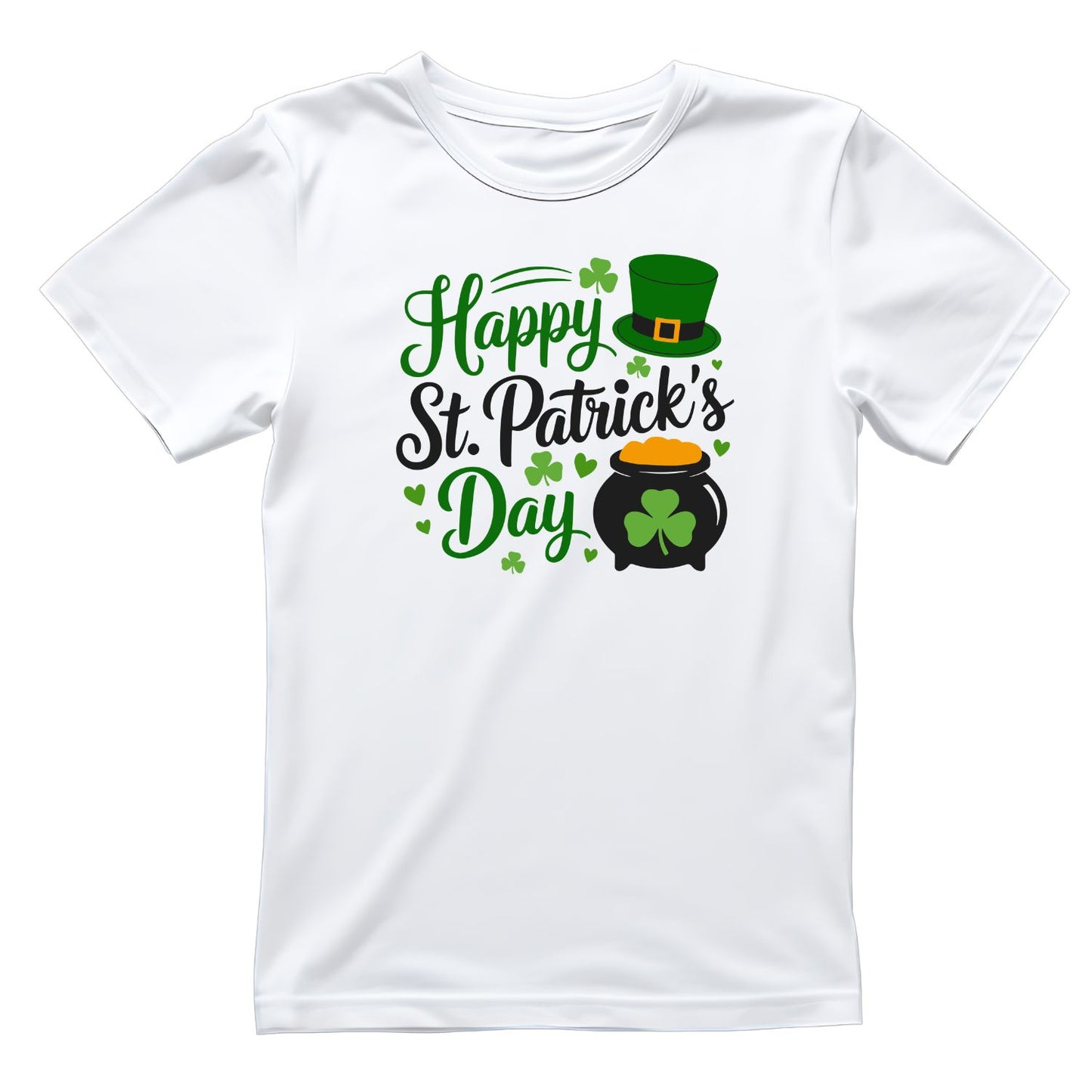 Happy St. Patrick’s Day  T-shirt | St Patrick’s Day T-shirt | St. Paddy’s | Pot of Gold| Top hat