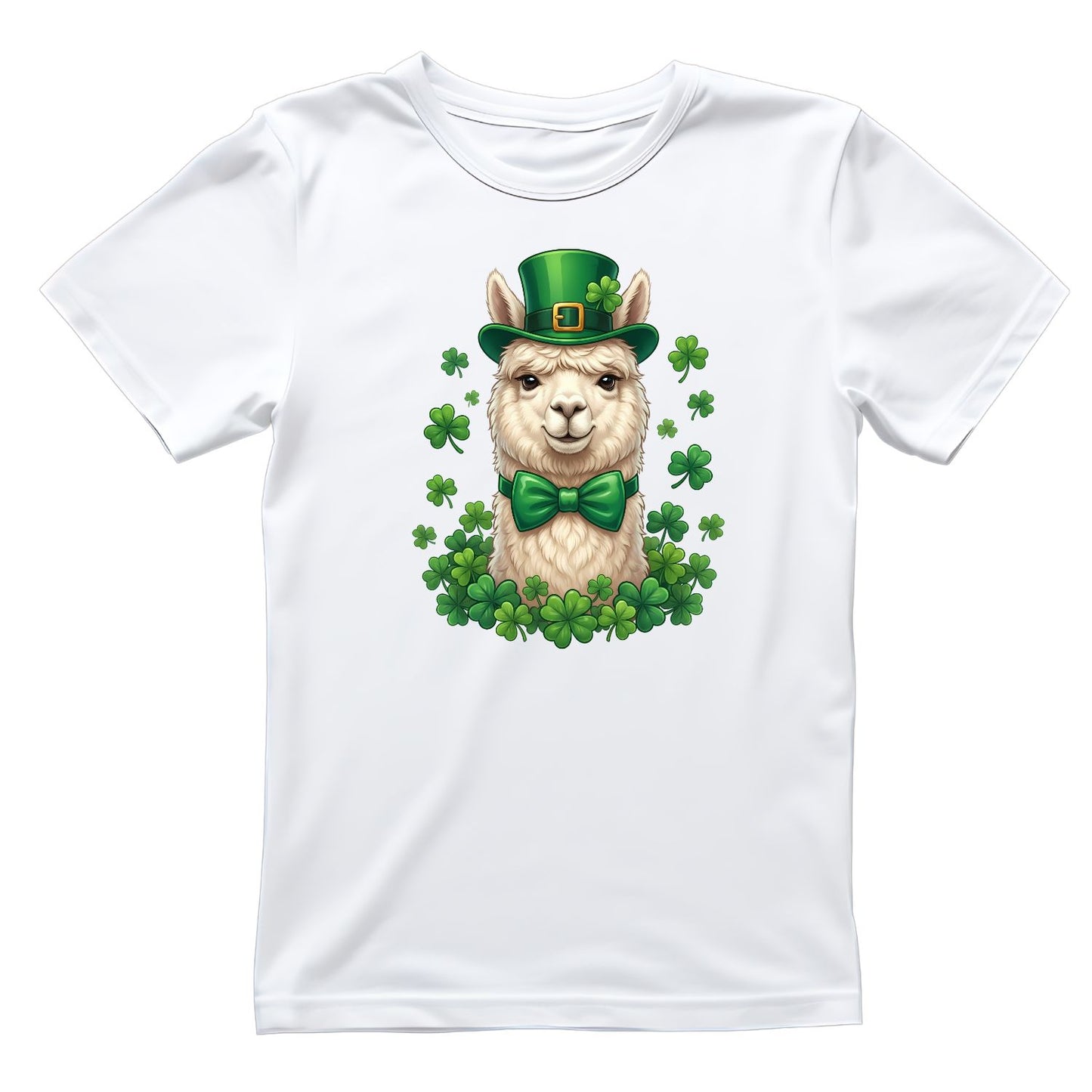 Lucky Llama St. Patrick’s Day T-shirt | St Patrick’s Day T-shirt | Shamrock | Graphic Tee | Printed Shirt | St. Paddy’s