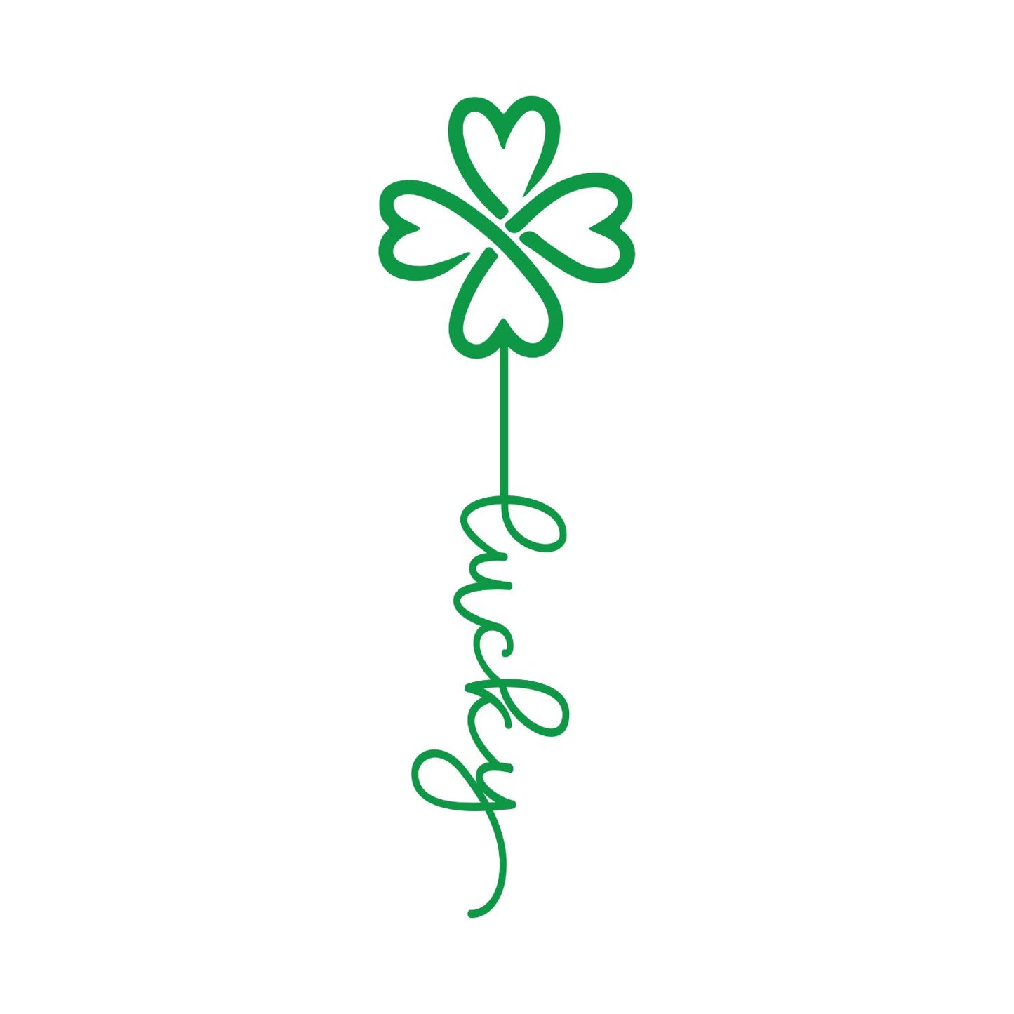 Minimalist Line Clover St. Patrick’s Day T-shirt | St Patrick’s Day T-shirt | Shamrock | Graphic Tee | Printed Shirt | St. Paddy’s |
