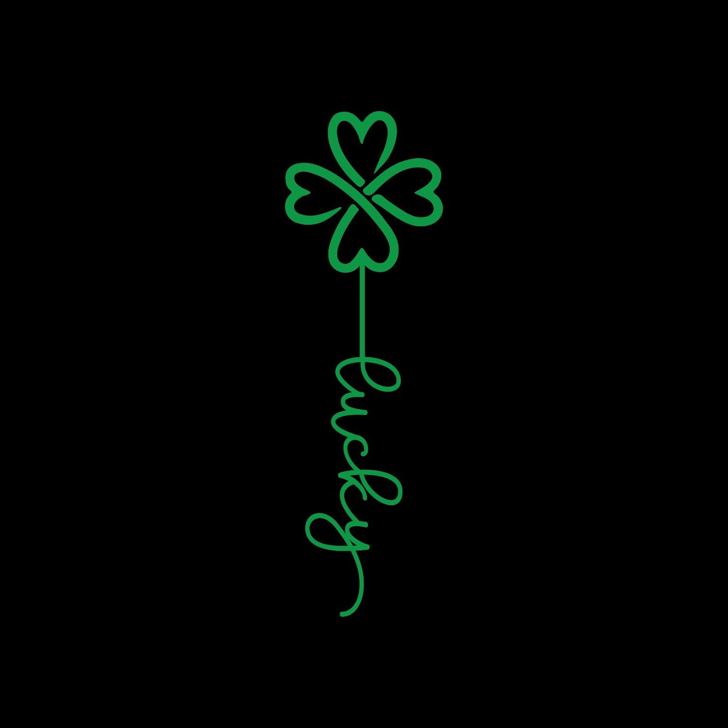 Minimalist Line Clover St. Patrick’s Day T-shirt | St Patrick’s Day T-shirt | Shamrock | Graphic Tee | Printed Shirt | St. Paddy’s |