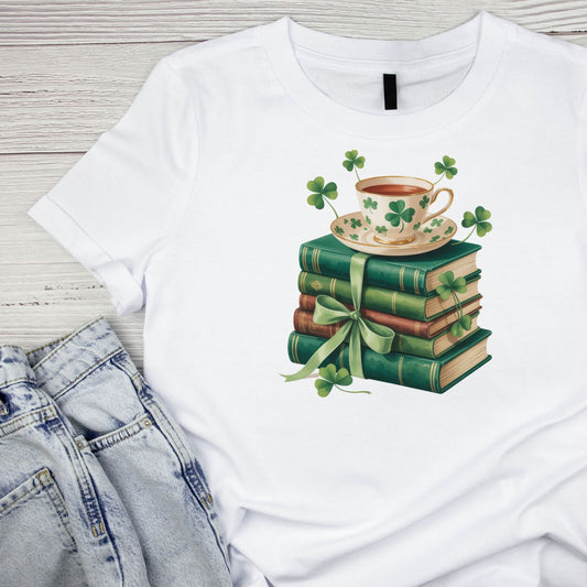 Booked For St. Patrick’s Day T-shirt | St Patrick’s Day T-shirt | Shamrock | Graphic Tee | Printed Shirt | St. Paddy’s | Readers Bookworm