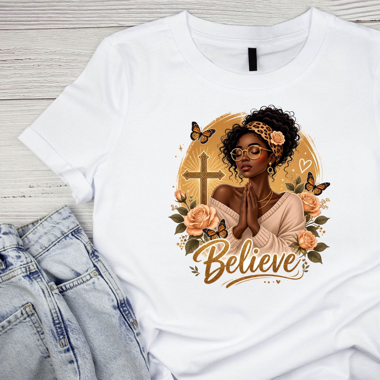 Believe T-Shirt | Faith Graphic Tee | Shirt