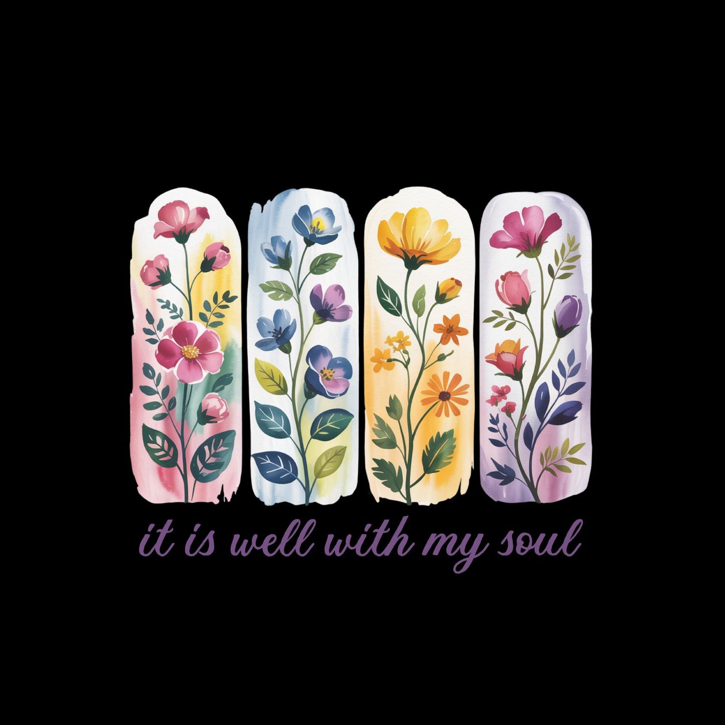It Is Well With My Soul T-Shirt | Faith Graphic Tee | Jesus God Shirt