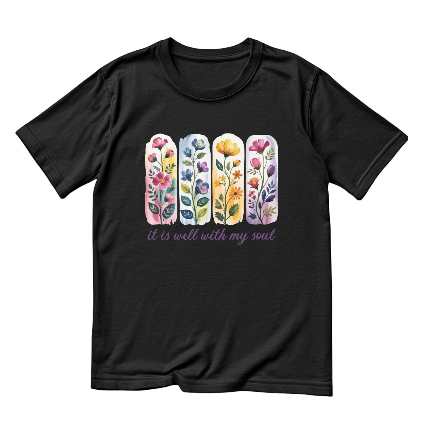 It Is Well With My Soul T-Shirt | Faith Graphic Tee | Jesus God Shirt