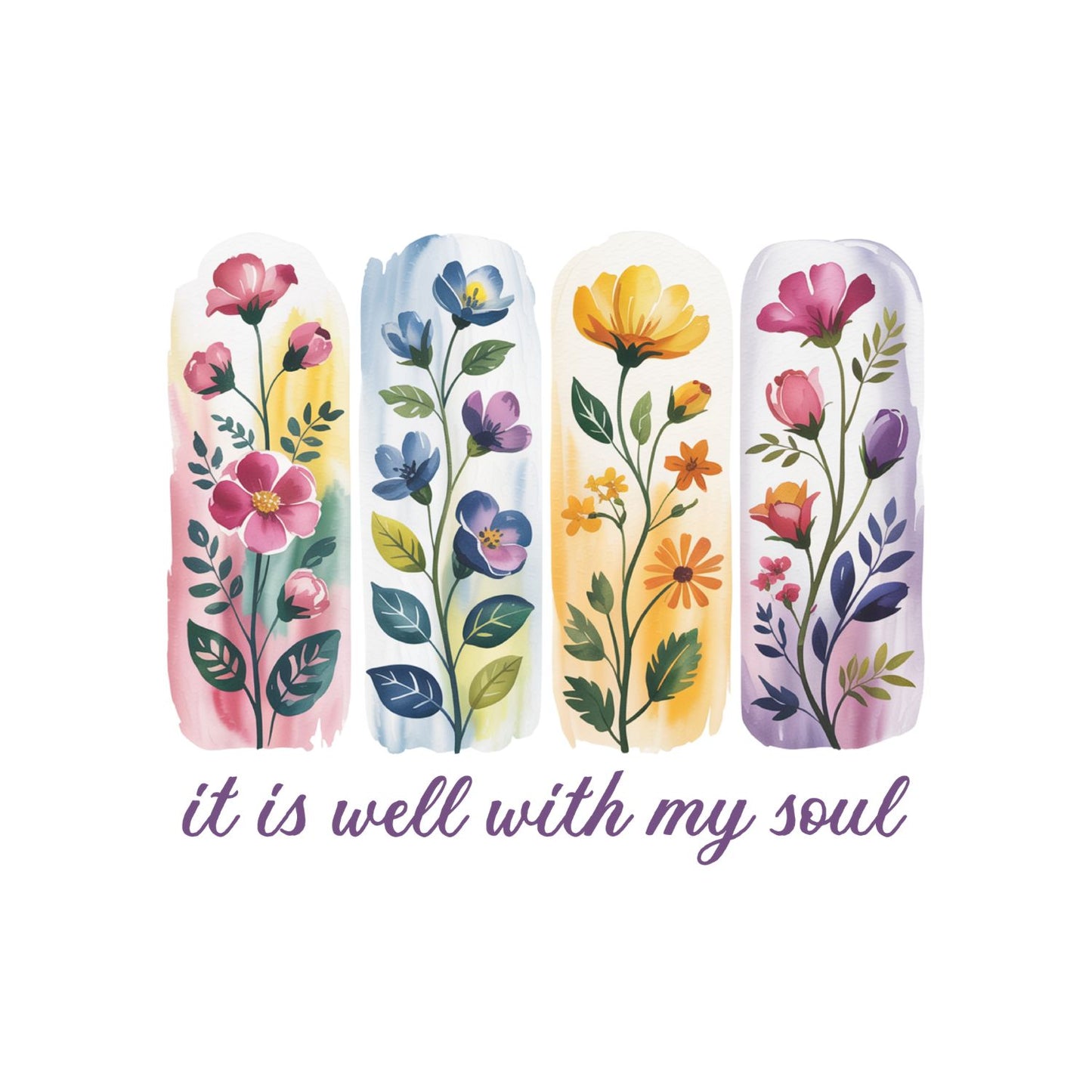 It Is Well With My Soul T-Shirt | Faith Graphic Tee | Jesus God Shirt