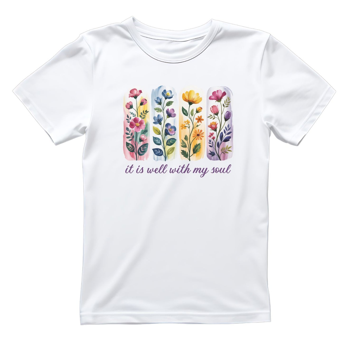 It Is Well With My Soul T-Shirt | Faith Graphic Tee | Jesus God Shirt