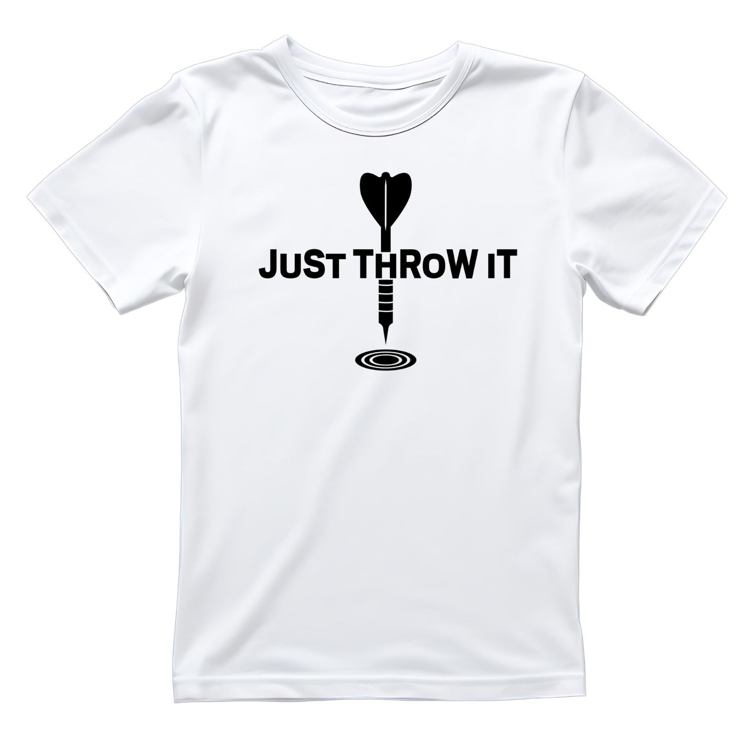 Just Throw It T-Shirt | Darts Graphic Tee | Sports Shirt