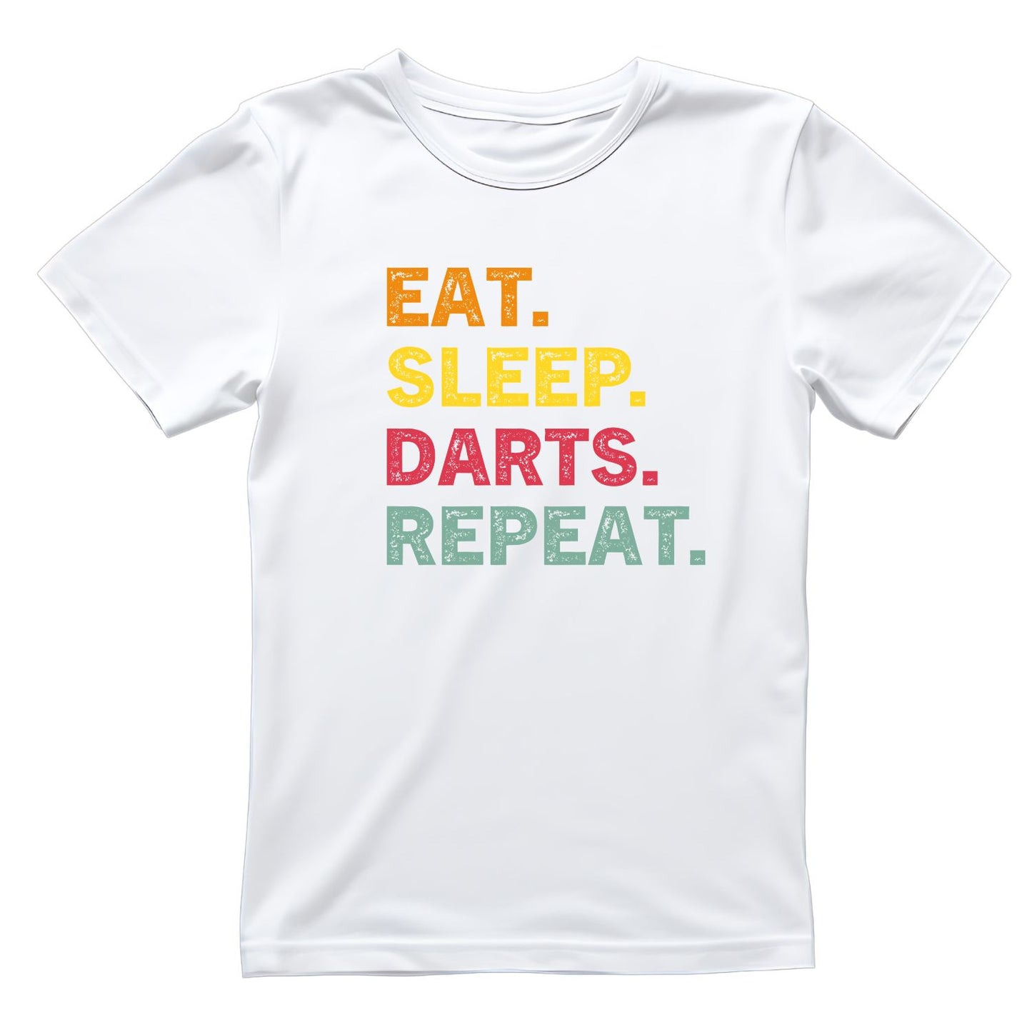 Eat. Sleep. Darts. Repeat. T-Shirt | Darts Graphic Tee | Sports Shirt