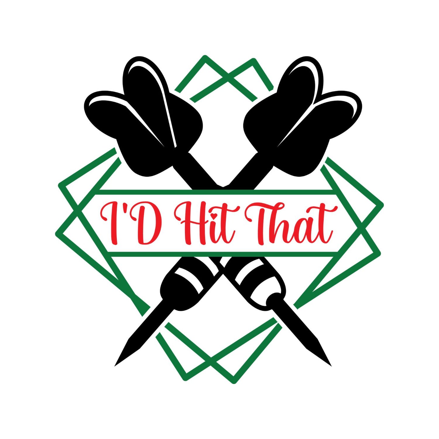 I’d Hit That T-Shirt | Darts Graphic Tee | Sports Shirt