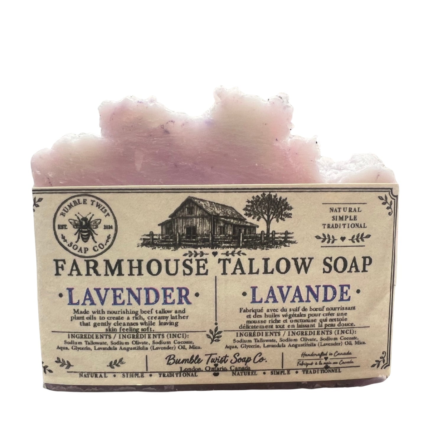 Lavender Farmhouse Tallow Soap