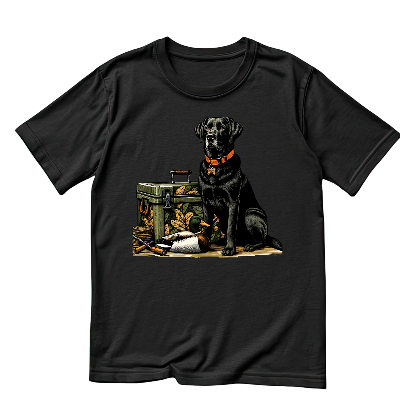 Labrador Retriever Duck Hunter’s Best Friend T-shirt | Graphic Tee | Printed Shirt | Animal Lover | Dogs | Rifle Hunting | Hunting Season | Outdoor Sportsman | Sporting Dog