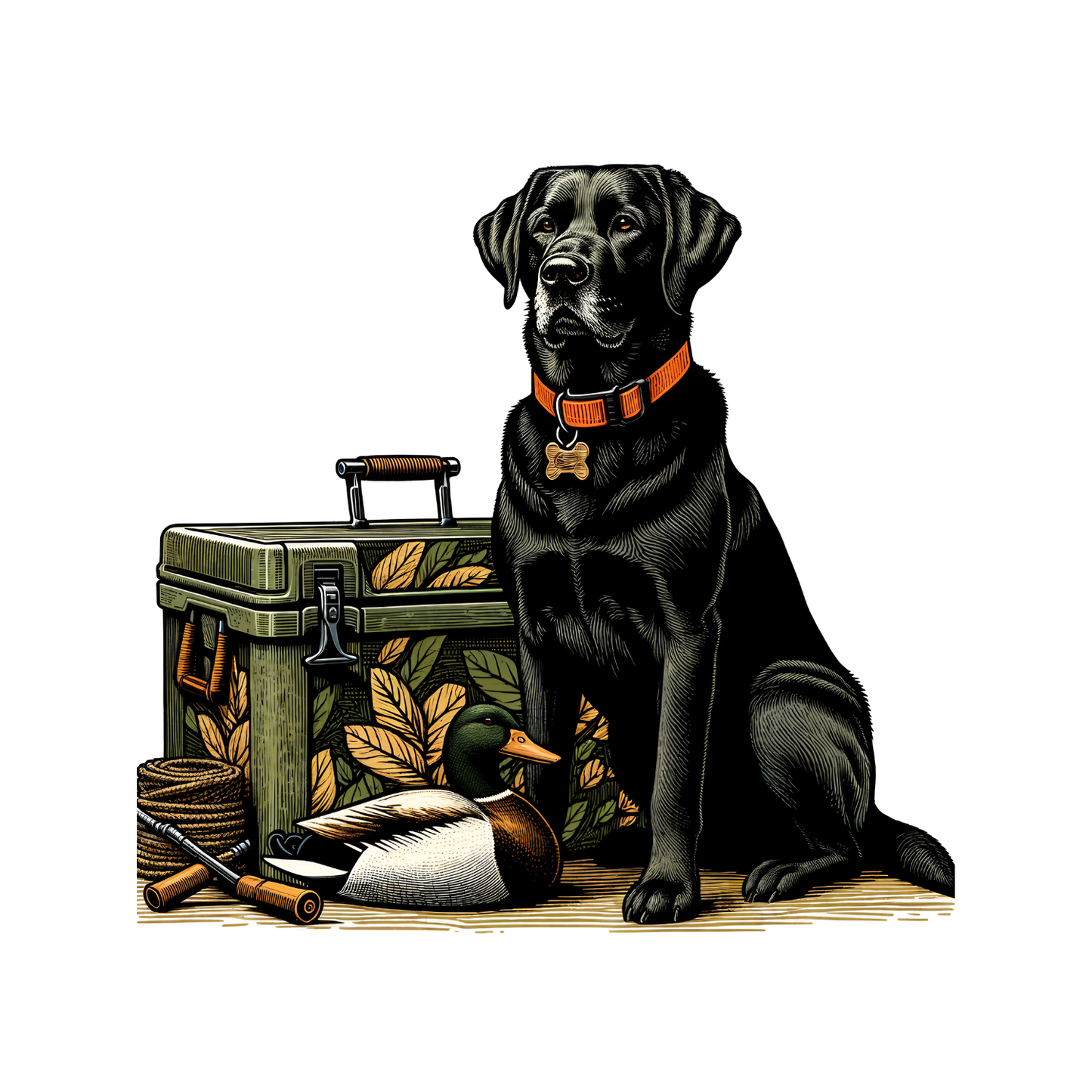 Labrador Retriever Duck Hunter’s Best Friend T-shirt | Graphic Tee | Printed Shirt | Animal Lover | Dogs | Rifle Hunting | Hunting Season | Outdoor Sportsman | Sporting Dog