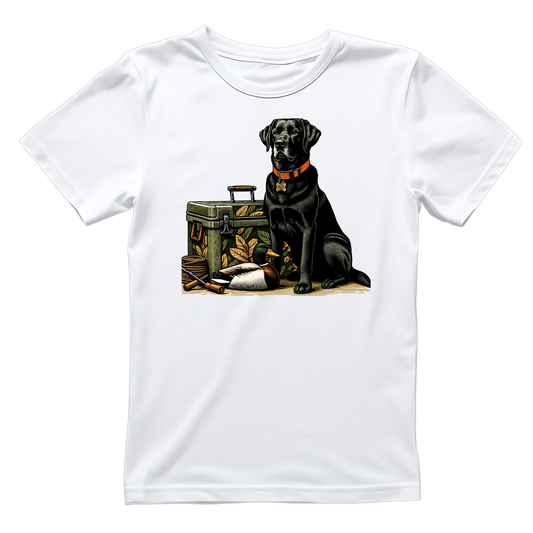 Labrador Retriever Duck Hunter’s Best Friend T-shirt | Graphic Tee | Printed Shirt | Animal Lover | Dogs | Rifle Hunting | Hunting Season | Outdoor Sportsman | Sporting Dog