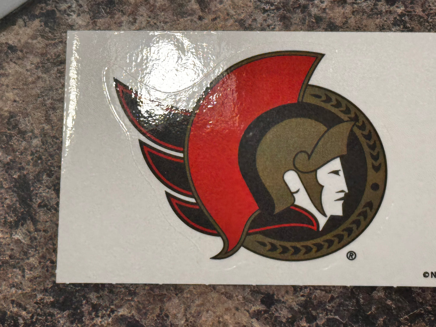 SENATORS NHL STICKER